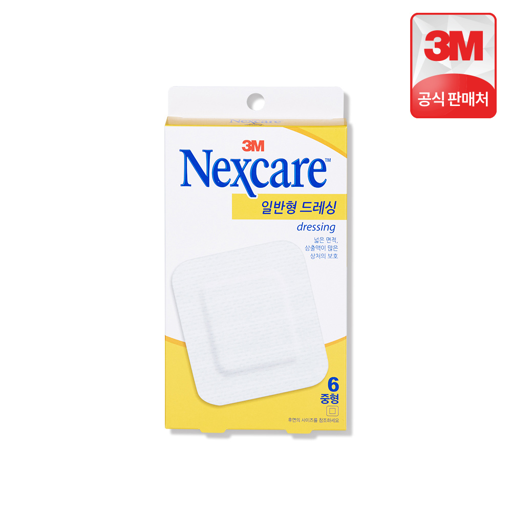3M 넥스케어 일반 드레싱밴드 중형 6매 - 상품 이미지