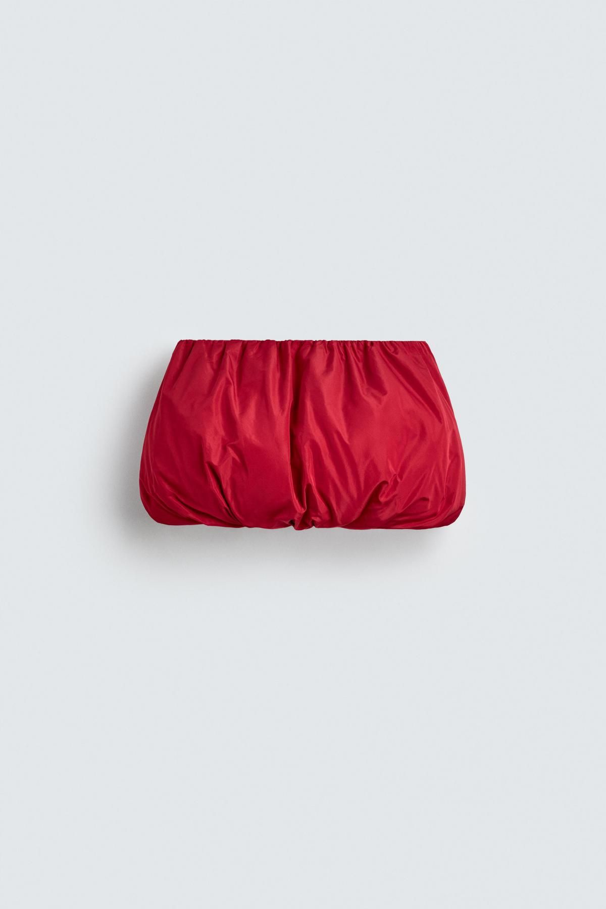 자라 벌룬 미니 스커트 X 해리 램버트 디즈니 6929/508 INTENSE RED - 상품 이미지