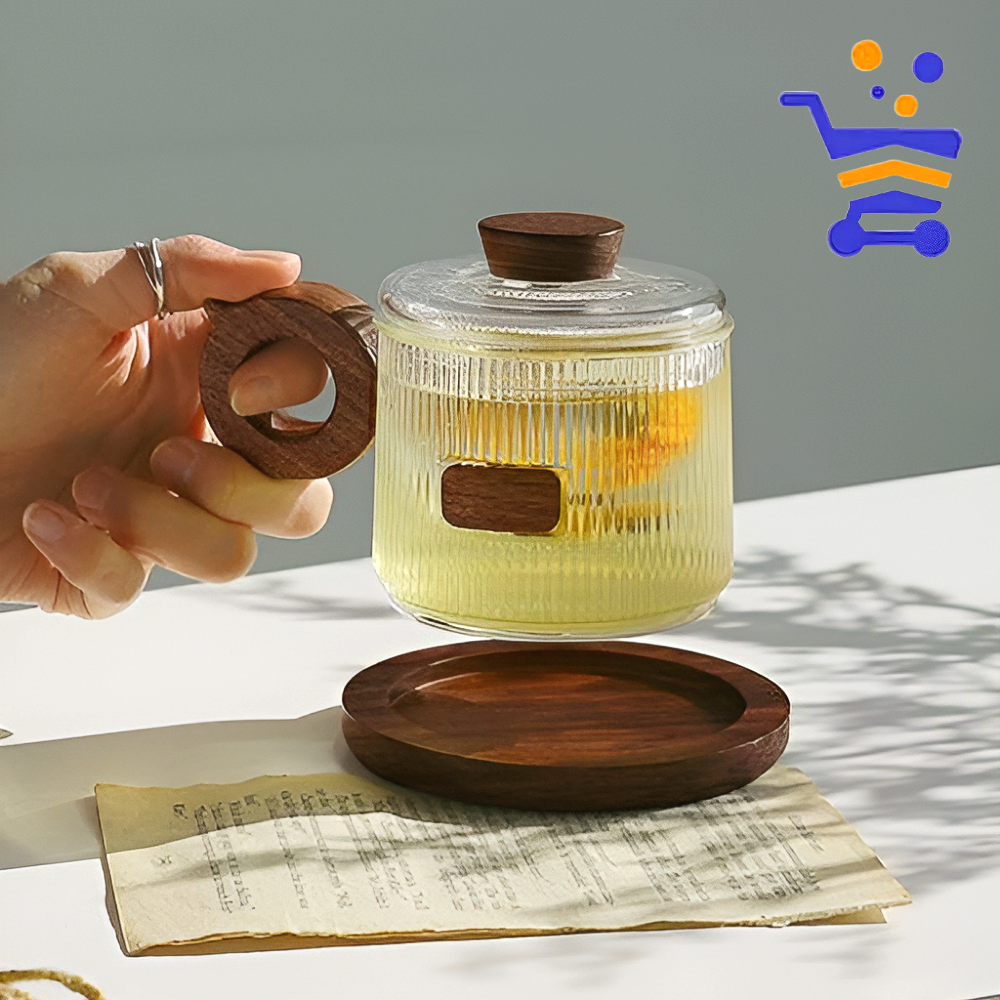 베베 내열유리컵 티머그 300ml - 상품 이미지