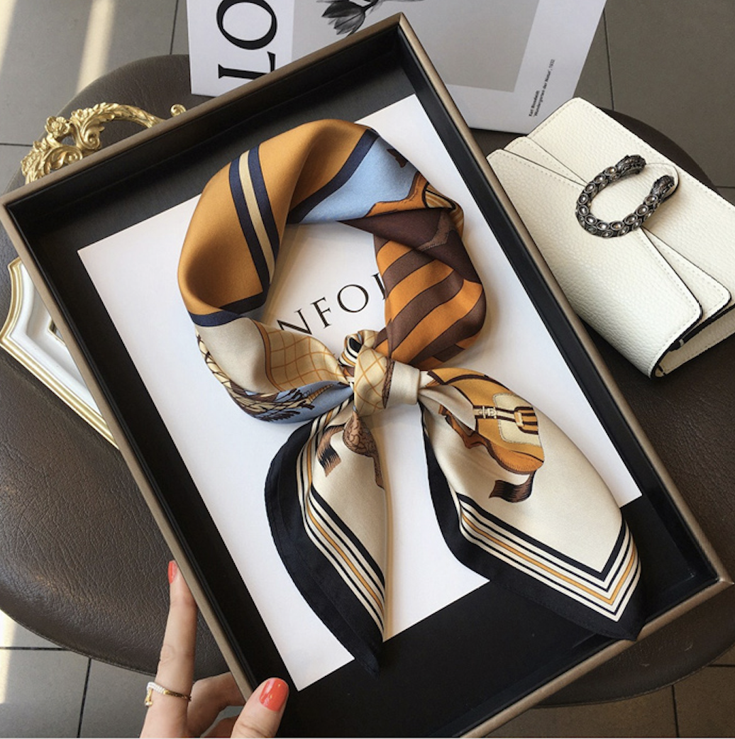 1+1 쁘띠스카프 21종 봄 가을 고급 여성 패션