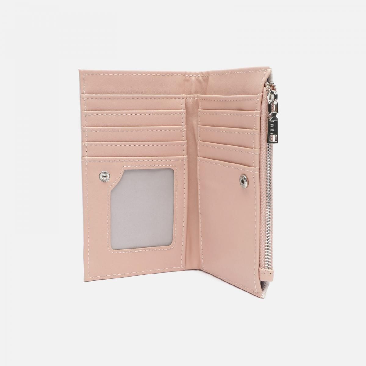 미사코 모노그램 패턴 미니멀 미니 지갑 MONOGRAM-4300368162010 PINK - 상세 이미지 2