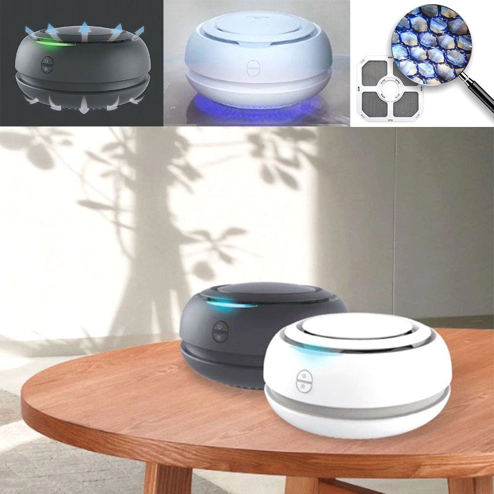 미니 led 공기청정기 미세먼지 uv살균 나노필터