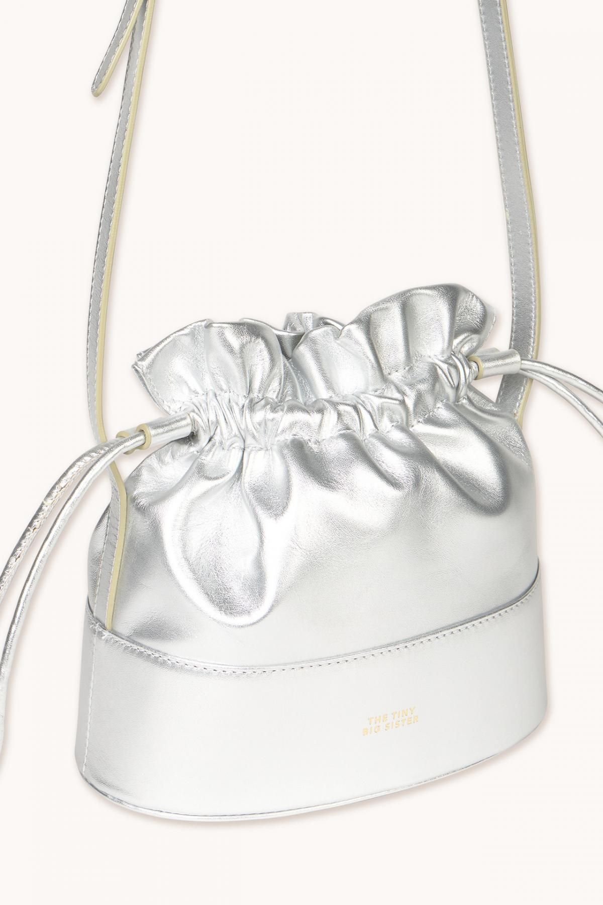 타이니코튼 메탈릭 레더 버킷백 BOLSO DE PIEL COSTI METALIZADO TTBS-051R71 ONE COLOR - 상세 이미지 4