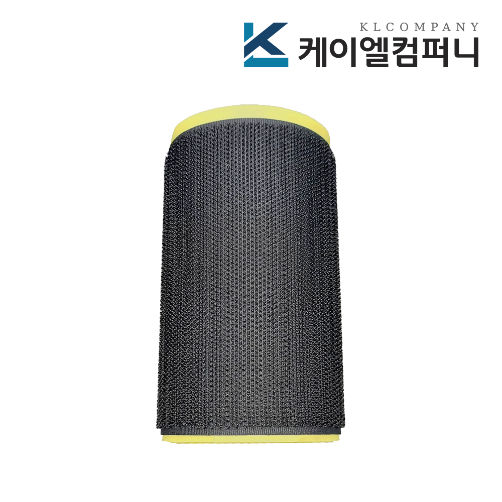 폭 11cm 국산 튼튼한 접착벨크로 뒷면테이프 3개, 거칠이, 검정색 1M - 상품 이미지