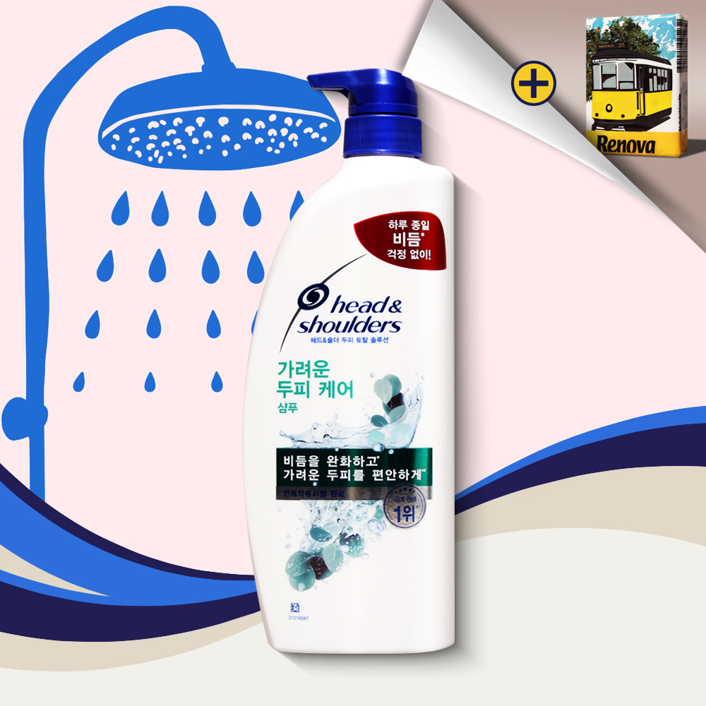 헤드앤숄더 가려운 두피케어 샴푸 850ml 1개 비듬샴푸 가려움 두피진정 - 메인 이미지