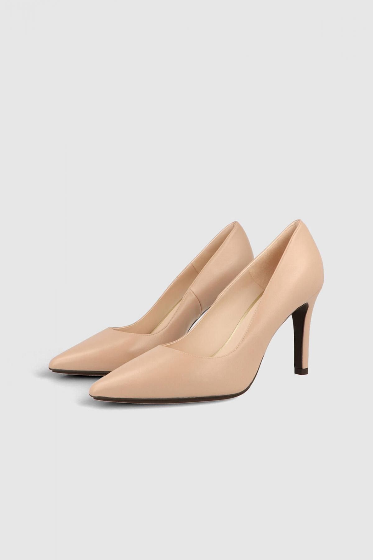 로디 베이지 스틸레토힐 포인티 펌프스 9960801 BEIGE - 상세 이미지 2