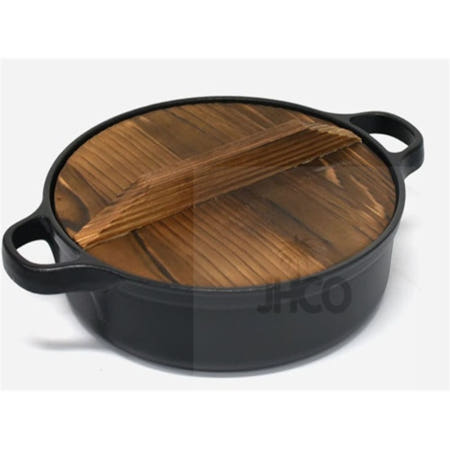 JHCO IH 무쇠 스끼야끼 전골냄비 30cm (뚜껑 세트) 주방기구 업소용주방기기