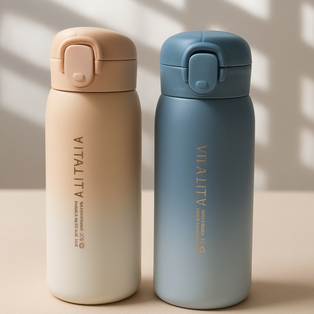 Life모아 텀블러 스텐 보온보냉 원터치 휴대용 가벼운 친환경 텀블러 350ml 500ml - 상품 이미지