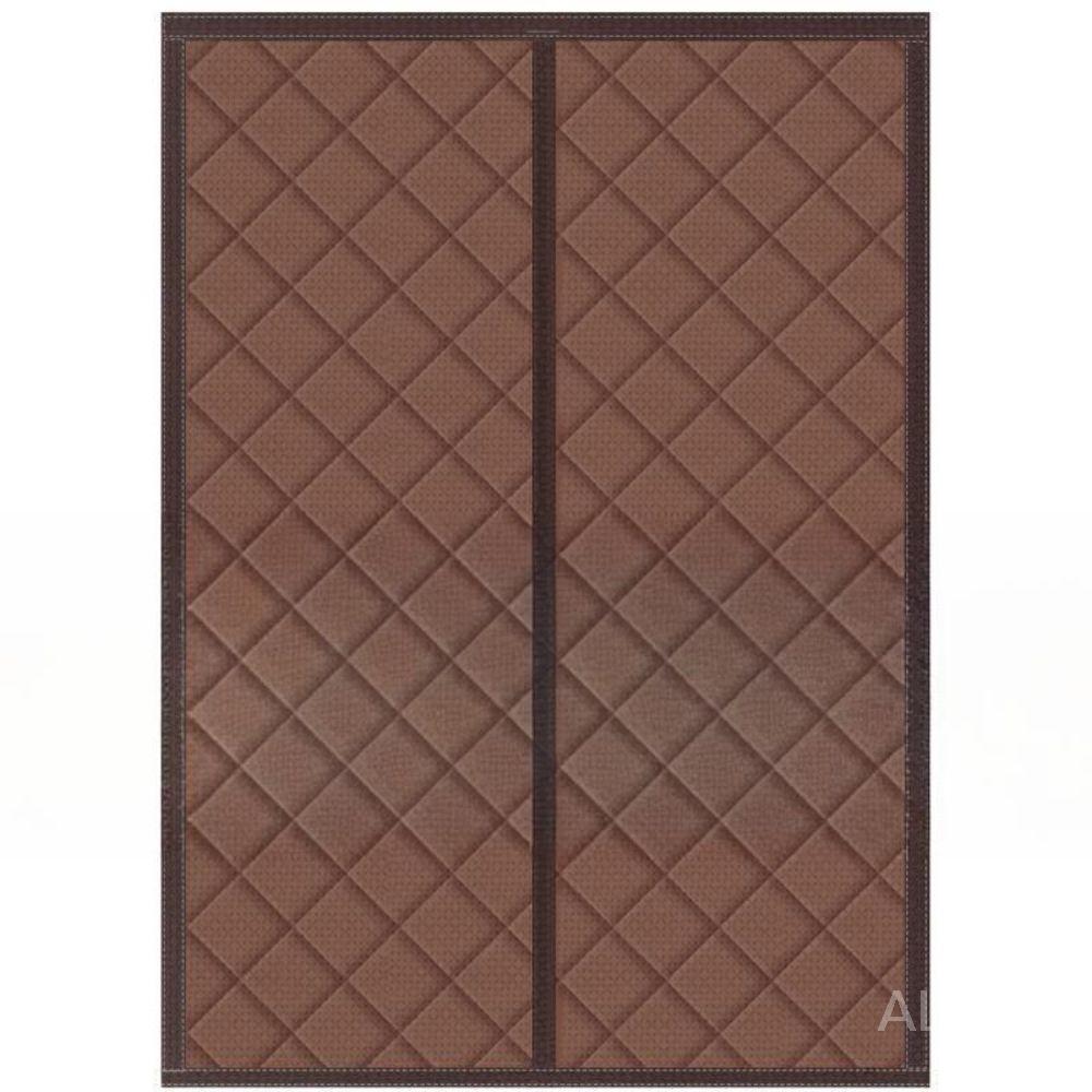 방한문 중문 바람막이 출입문 현관문 단열 우풍 커피 120x240cm - 상세 이미지 2