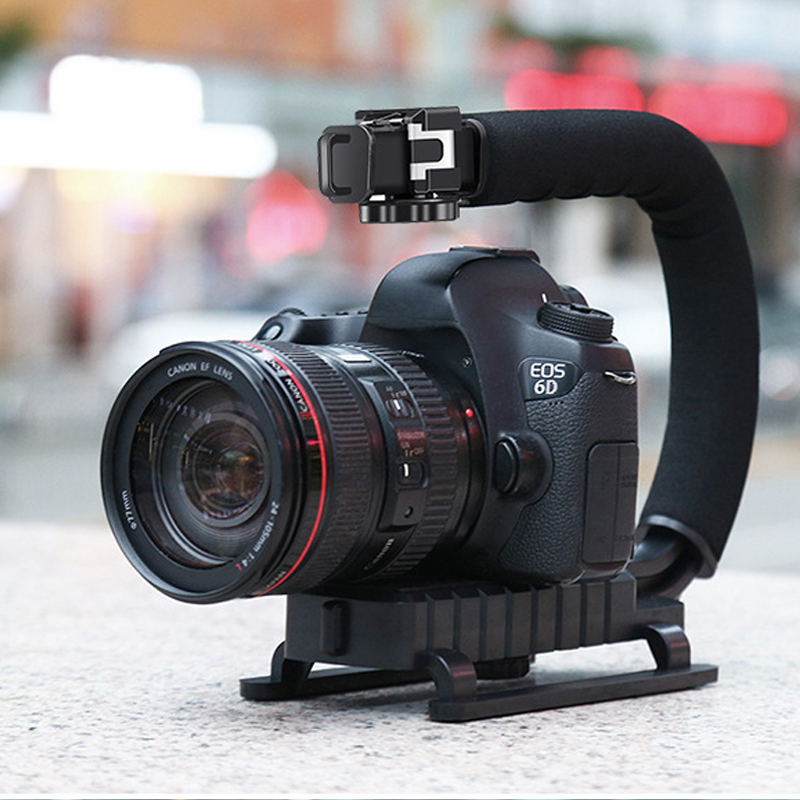 동영상 촬영 손떨림 방지 DSLR 카메라 짐벌 안정기 핸드그립 - 상세 이미지 3