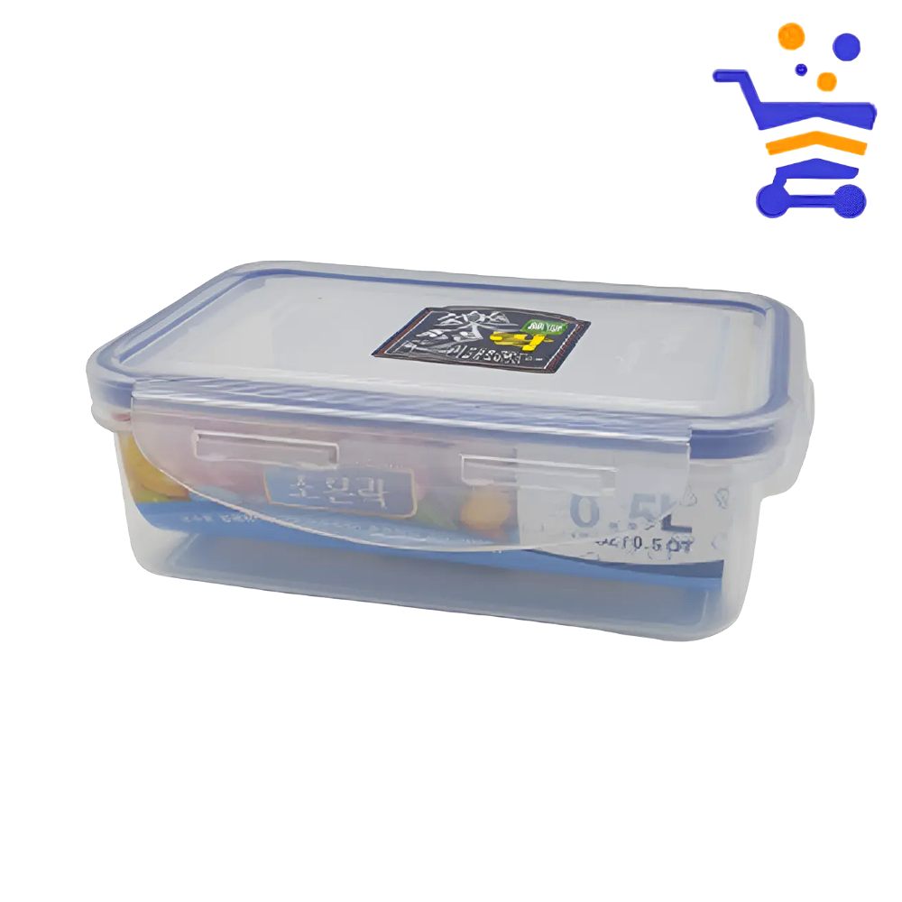 국산 조은락 투명 밀폐용기 김치통 0.5L 업소용 김치냉장고 반찬보관 김장통 김장김치통 - 메인 이미지