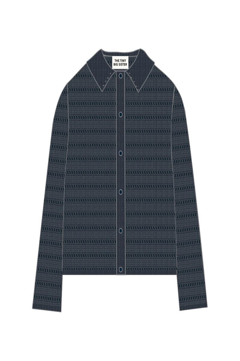 타이니코튼 테크니컬 루렉스 니트 블라우스 SS25-819107 ONE COLOR - 상세 이미지 2