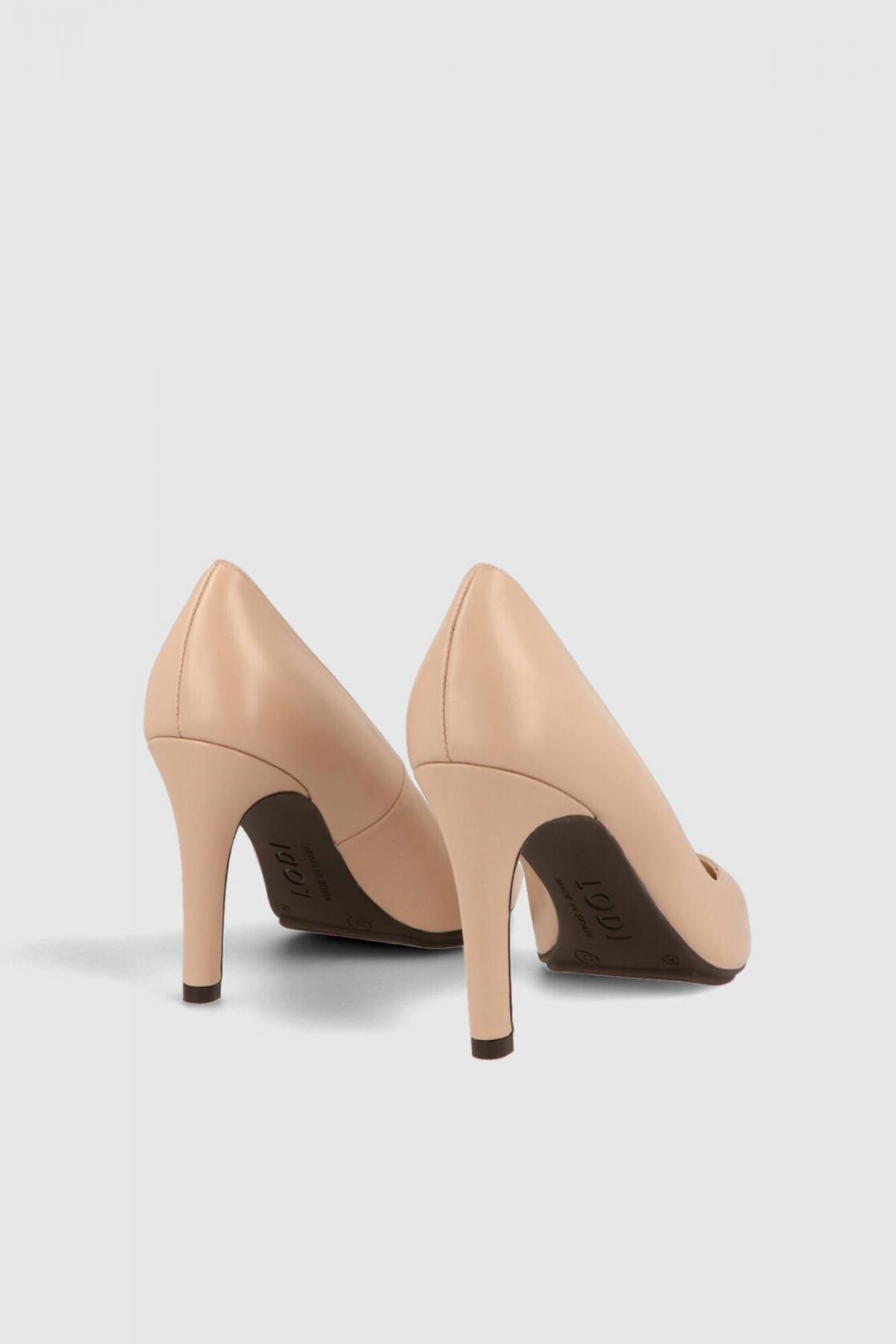로디 베이지 스틸레토힐 포인티 펌프스 9960801 BEIGE - 상세 이미지 5