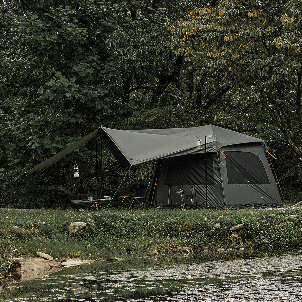 아이두젠 폰타네 원터치 텐트 오토 돔 쉘터 자동 육각 그늘막
