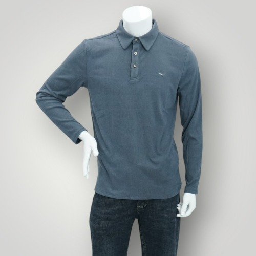 조이마담 MT50015 피치기모 반오픈 카라 티셔츠 중년남성의류 아빠옷 - 상품 이미지