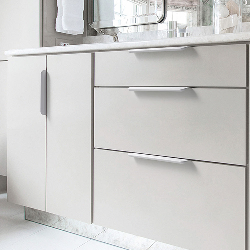 아루아 히든 가구손잡이 싱크대 붙박이장 옷장 서랍 신발장 서랍장 손잡이 80mm