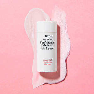 숨37 마이크로액티브 핑크 비타민 버블톡스 마스크 100 mL 솔직 후기 | 피부 타입별 분석 - 상품 이미지 2