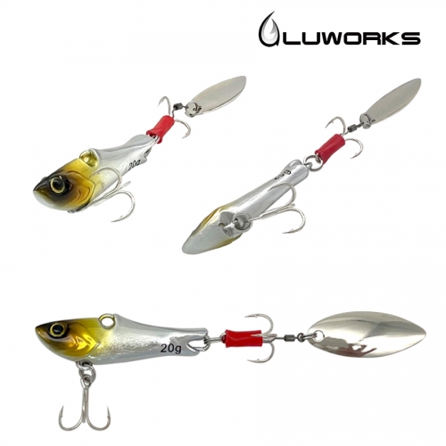 루웍스 LWL-18 리얼스핀 메탈바이브 01, 20g - 상세 이미지 4