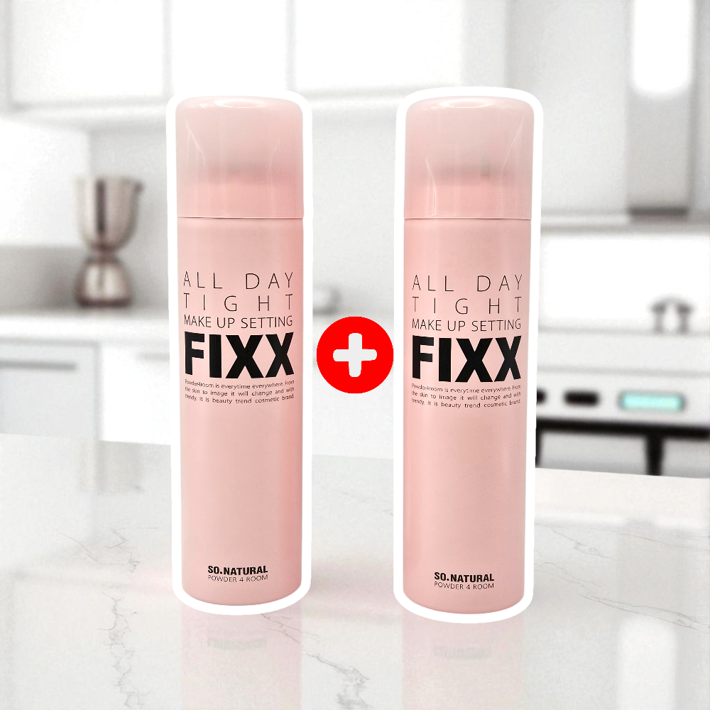 1+1 쏘내추럴 올 데이 메이크업 픽서 120ml+120ml 대용량 - 상품 이미지