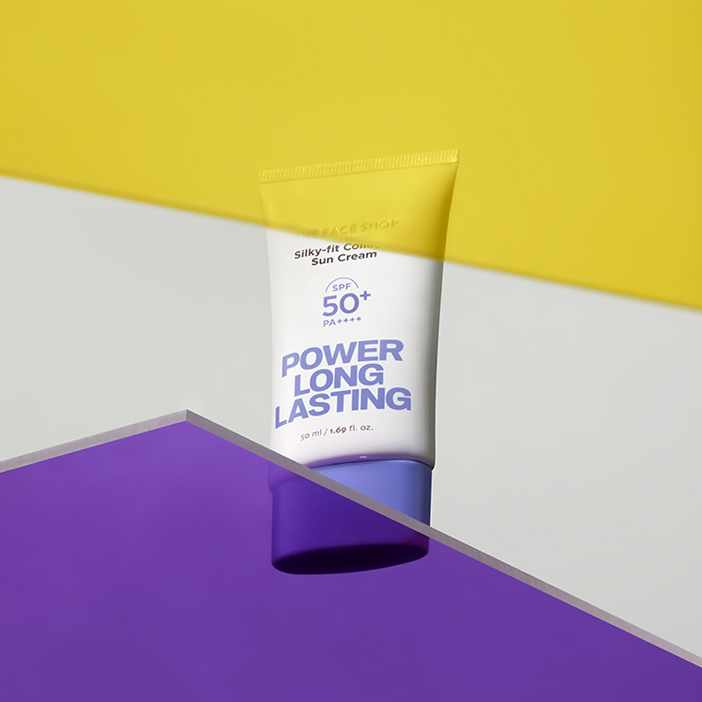 더페이스샵 파워 롱래스팅 실키핏 콜라겐 선크림 50mL(SPF 50+,PA++++) 이미지 6