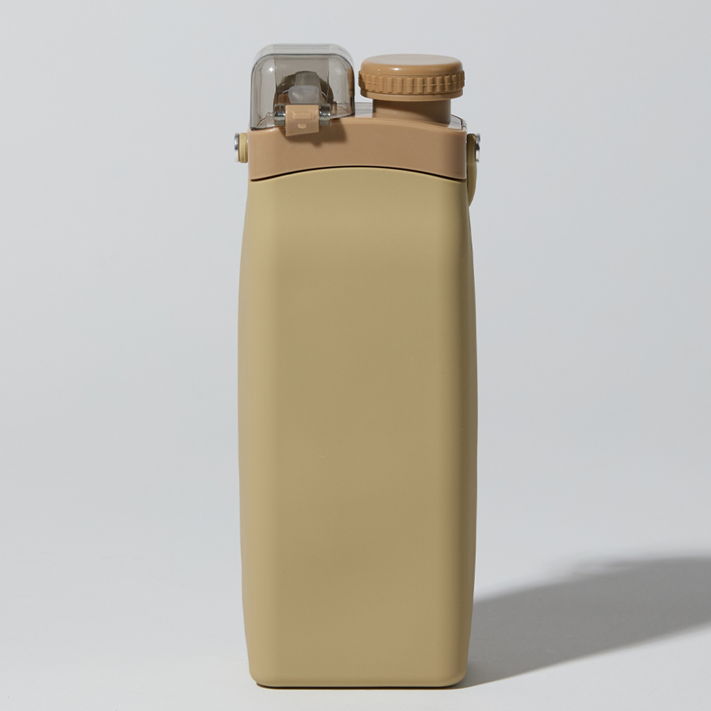 지오프리 실리콘 물병 접이식 롤업 물통 초경량 등산 러닝 캠핑 아웃도어 600ml - 상세 이미지 4