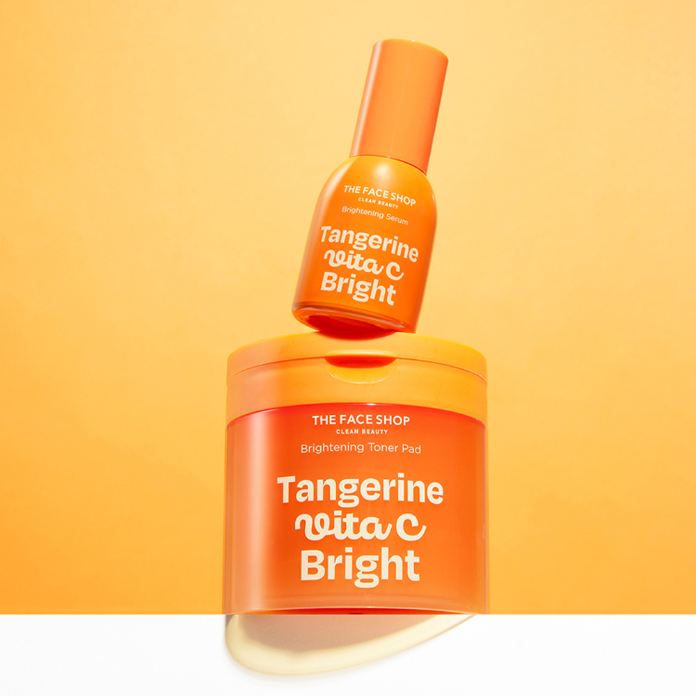 더페이스샵 탠저린 비타C 브라이트닝 토너패드 90매/180mL - 상세 이미지 4