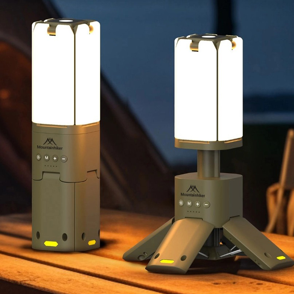 마운틴하이커 스퀘어 멀티랜턴 보관가방포함 6000루멘 14000mAh - 메인 이미지
