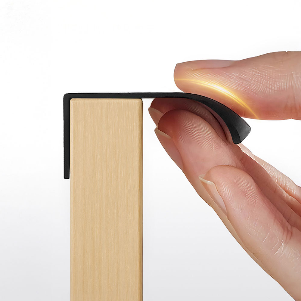 아루아 히든 가구손잡이 싱크대 붙박이장 옷장 서랍 신발장 서랍장 손잡이 80mm