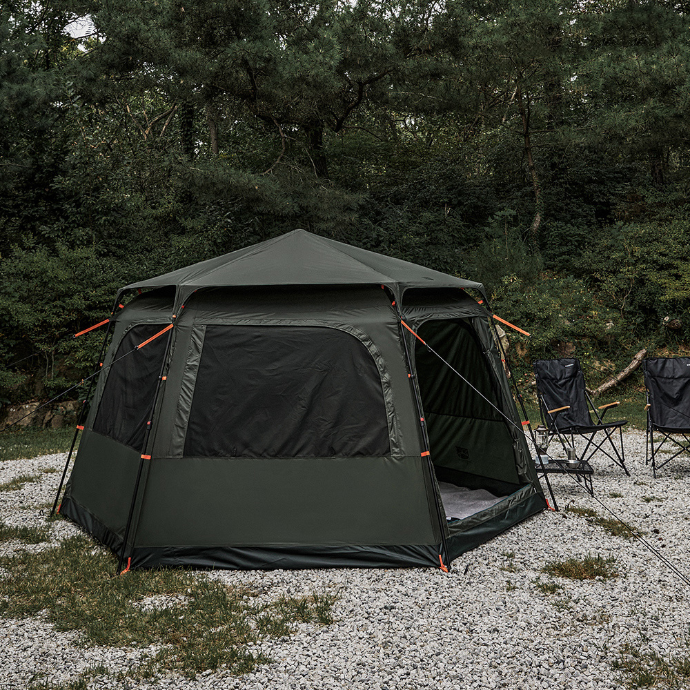 아이두젠 폰타네 원터치 텐트 오토 돔 쉘터 자동 육각 그늘막