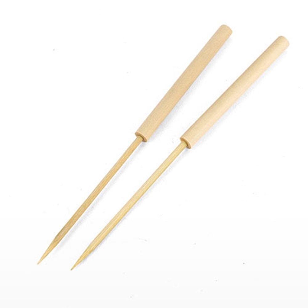나무타코야끼뒤집게 홈베이킹 간식만들기 바늘 2개 - 메인 이미지