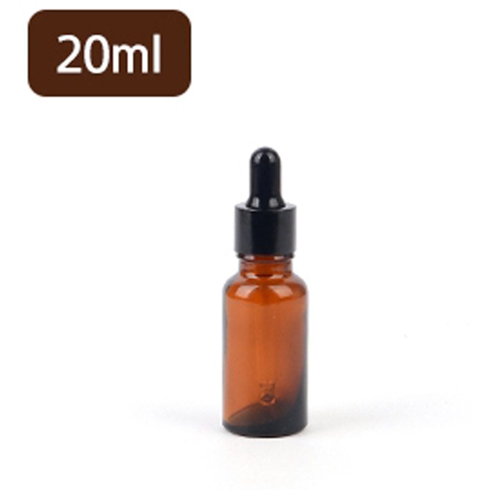 20ml 유리공병 2개 스포이드 갈색 연구실 실험실 소분 - 상품 이미지