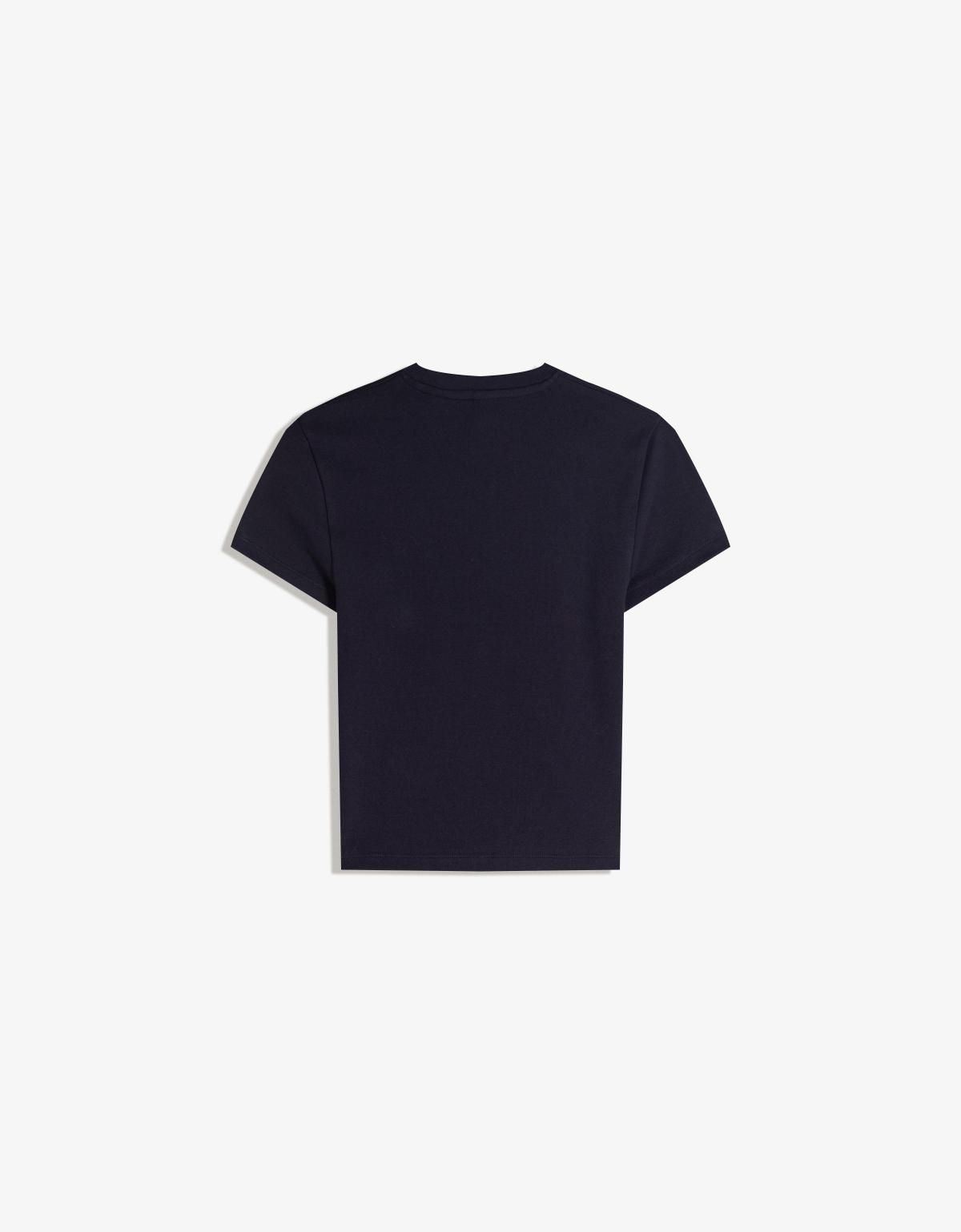 버쉬카 유령 신부 프린트 반팔 티셔츠 7848/777 NAVY - 상세 이미지 2