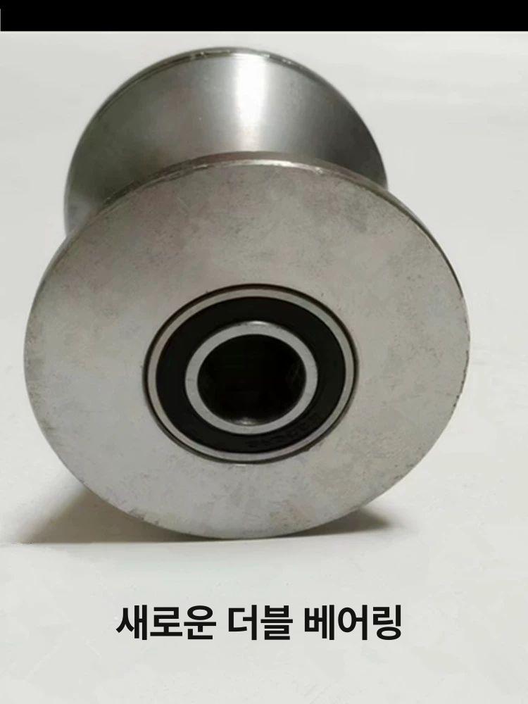 원형 파이프 도르래 도르레 원형파이프 레일 고정 롤러 슬라이딩 1.2인치관 선반 - 상세 이미지 2