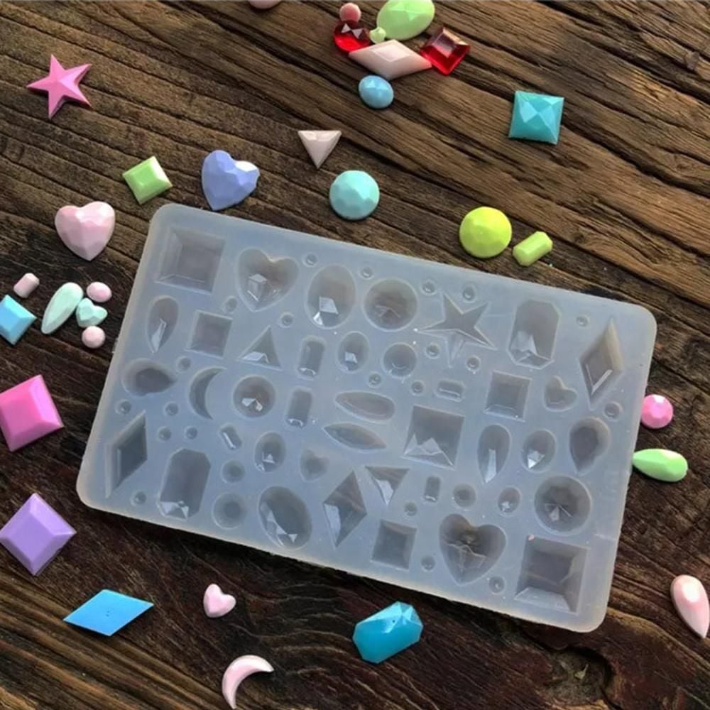 네일아트 DIY 3D 파츠 제작용 실리콘 몰드 2종 멀티네일몰드-02.나비 - 상품 이미지