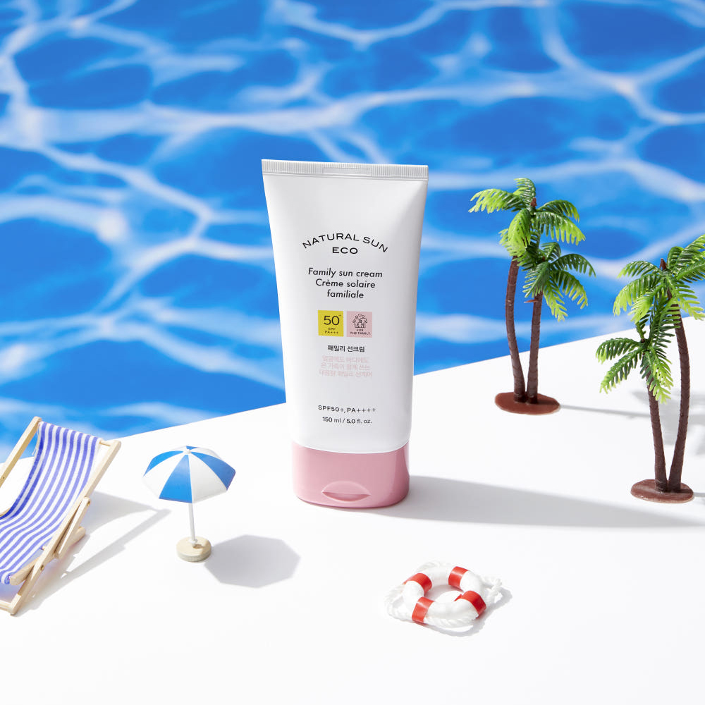 더페이스샵 내추럴선 에코 패밀리 선 150mL (SPF50+ PA+++) 이미지 2