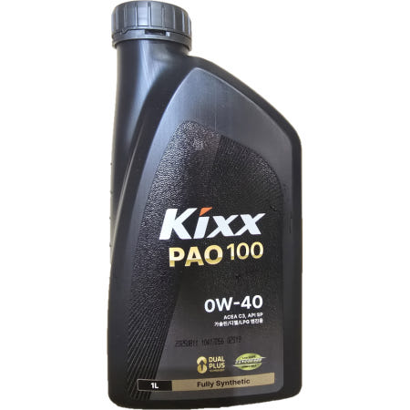 KIXX 킥스 PAO100 0W40 1L(구 PAO1 0W40)