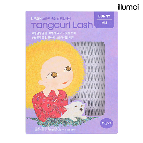 일루모이 노글루 속눈썹 간편 셀프 아이래쉬 탱컬래쉬 버니 110pcs - 상세 이미지 2