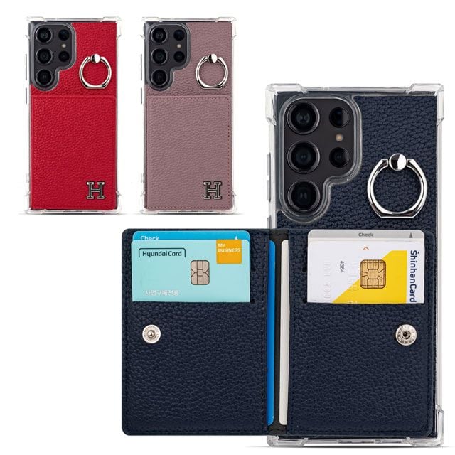 갤럭시A16 라핀 포켓 젤리케이스 A166 레드 - 상품 이미지