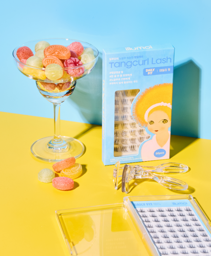 일루모이 노글루 속눈썹 간편 셀프 아이래쉬 탱컬래쉬 데일리핏 66pcs - 상품 이미지