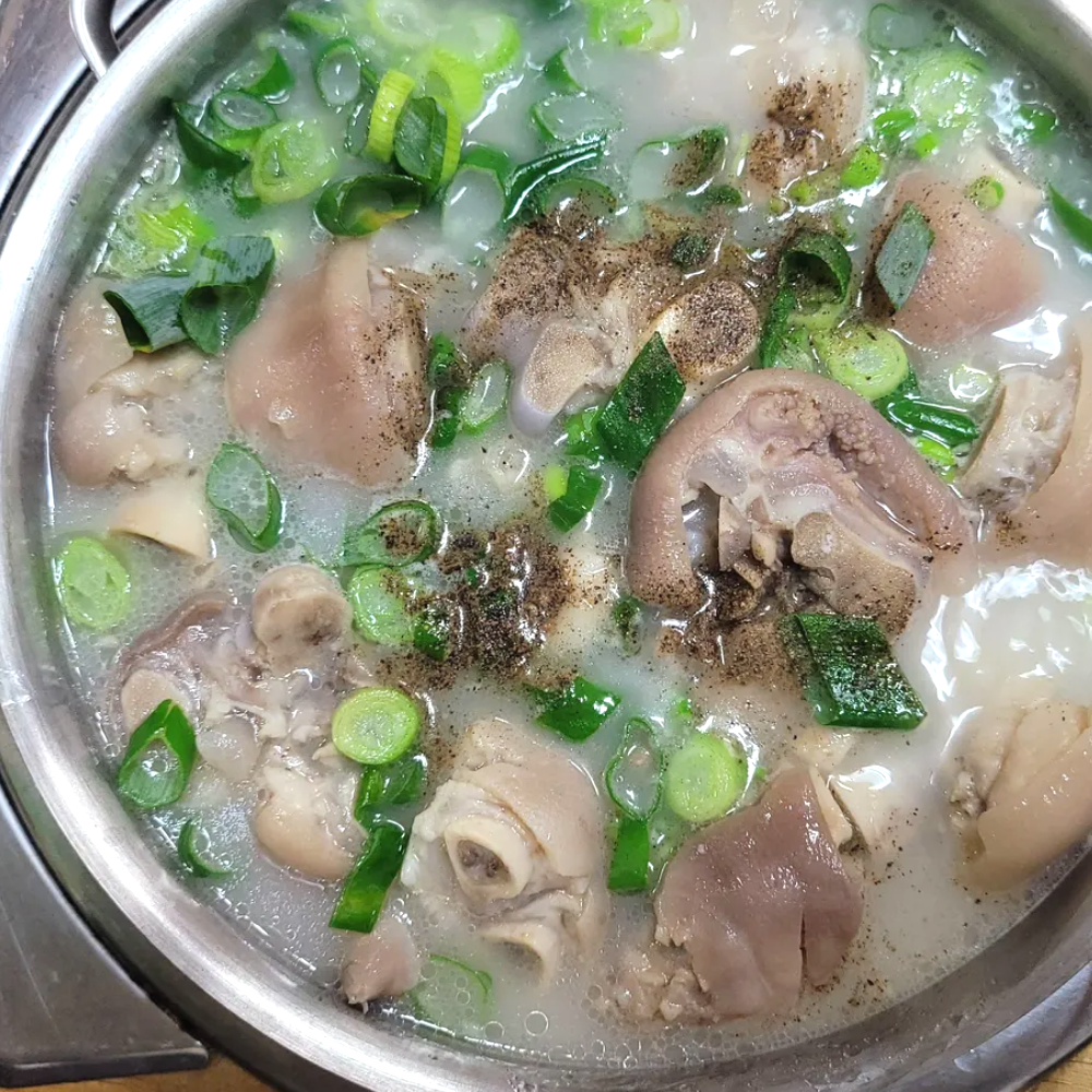 일품나라 국내산 한우 우족 1kg 국물 찜 탕 - 상세 이미지 4