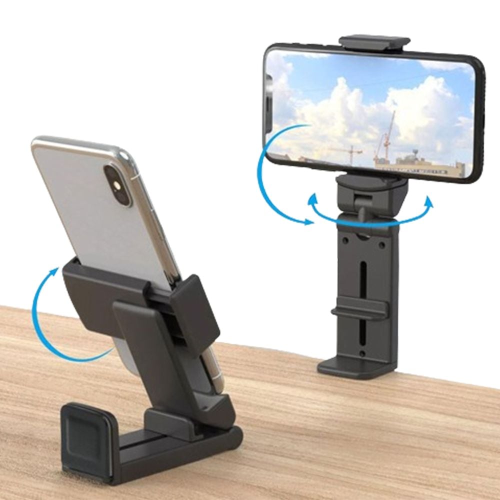 탁상용 여행용 캐리어 접이식 각도조절 핸드폰 거치대 - 상품 이미지