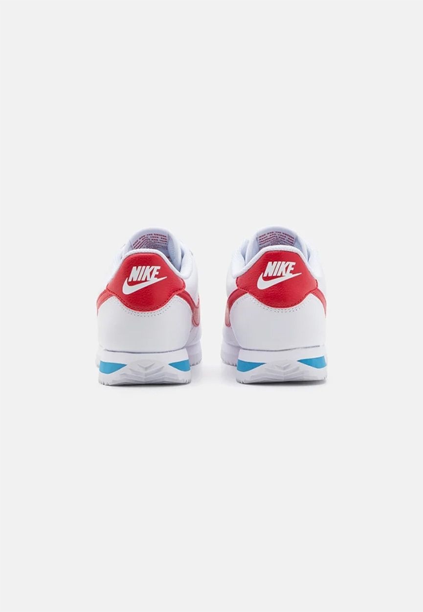 나이키 코르테즈 여성 베이직 레더 데일리 커플 운동화 화이트레드, 235