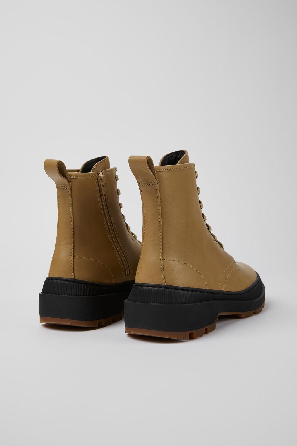 캠퍼 프리미엄 테크니컬 베이지 앵클 부츠 Brutus Trek K400671-002 BEIGE - 상세 이미지 3