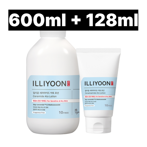 일리윤 바디 로션 세라마이드 아토 600+128ML 속보 - 상품 이미지