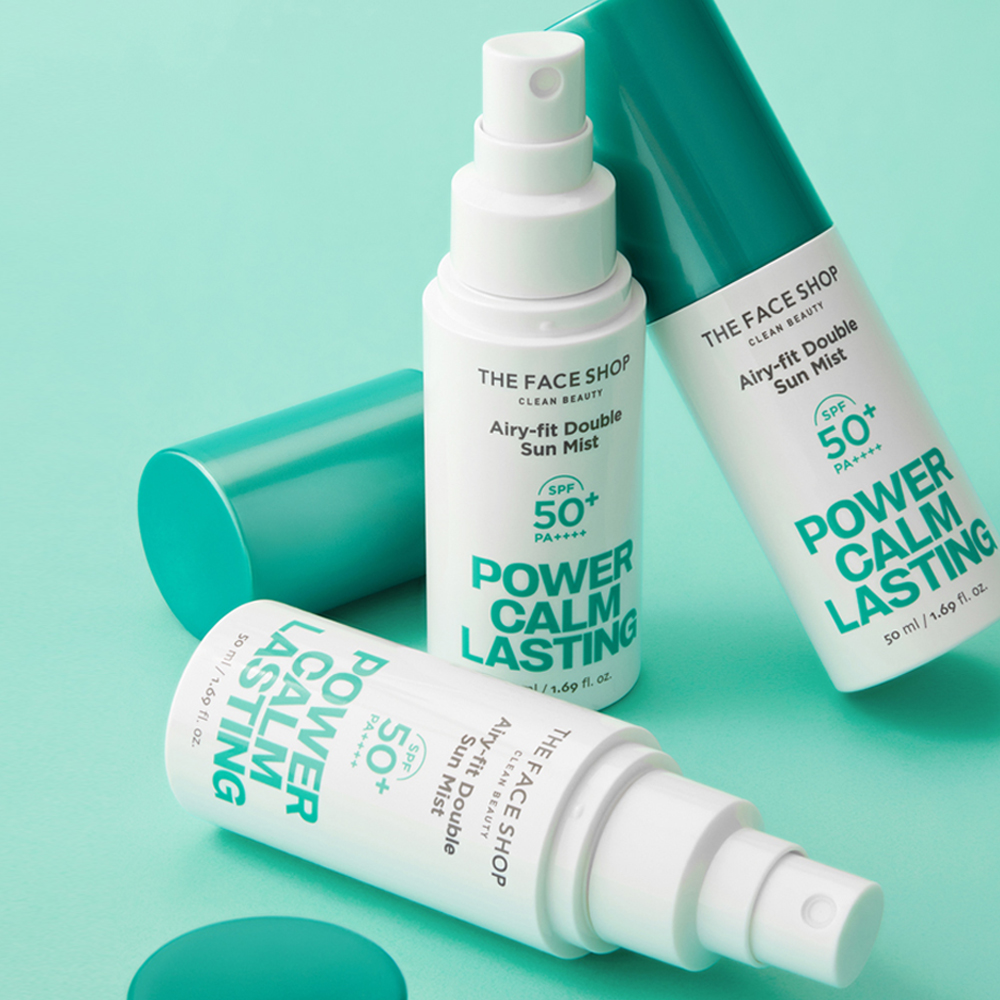더페이스샵 파워 캄래스팅 에어리핏 더블 선미스트 50 mL 이미지 4