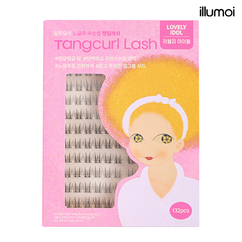 일루모이 노글루 속눈썹 간편 셀프 아이래쉬 탱컬래쉬 러블리아이돌 132pcs - 상세 이미지 2