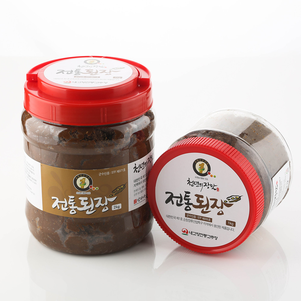 국산콩 시골된장 순창 촌된장 Non Gmo 내고향 2년숙성 2kg, 1개 - 상세 이미지 3