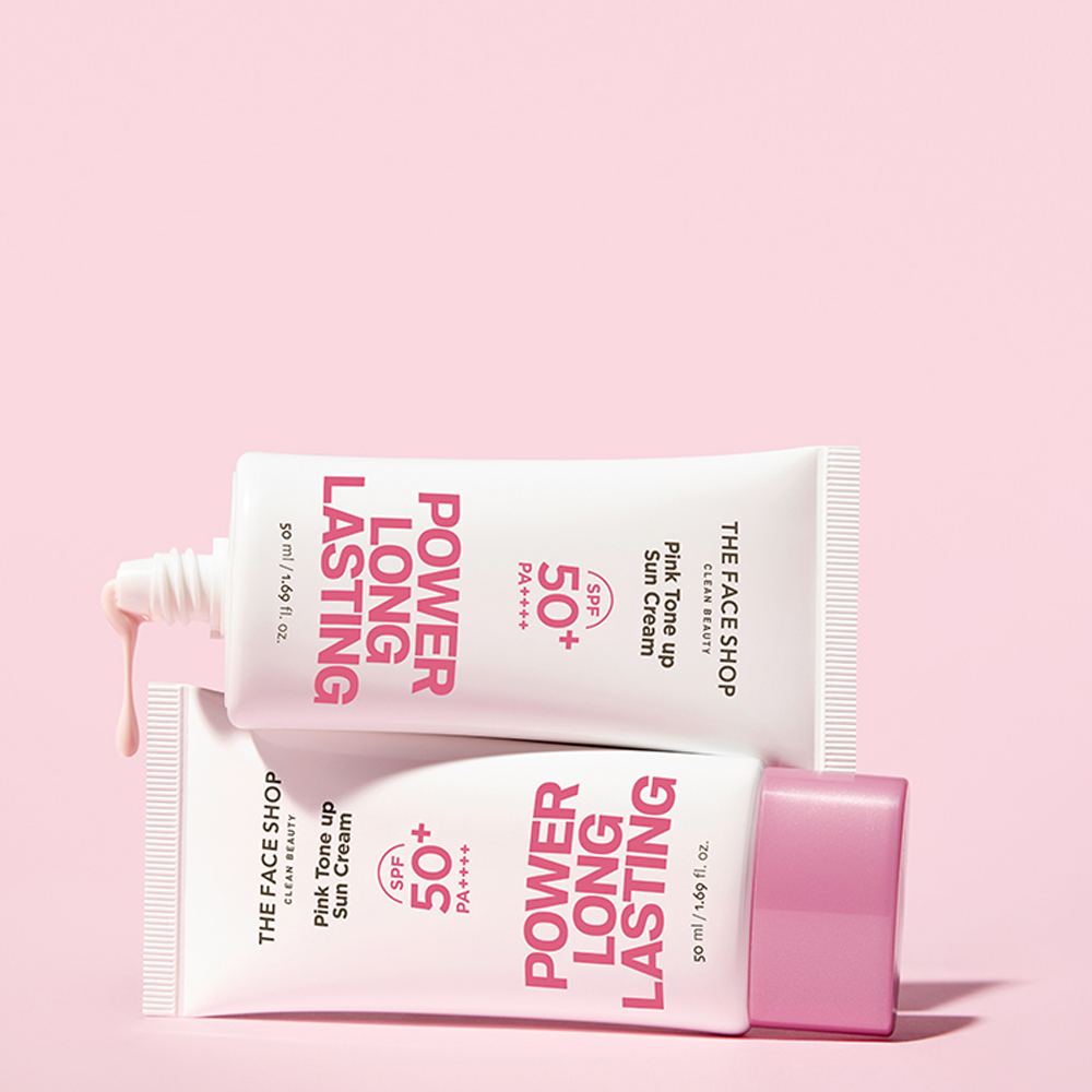 더페이스샵 파워 롱래스팅 핑크 톤업 선 50mL (SPF50+,PA++++) 이미지 4