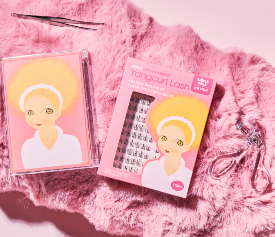 일루모이 노글루 속눈썹 간편 셀프 아이래쉬 탱컬래쉬 심플데일리 132pcs - 상품 이미지
