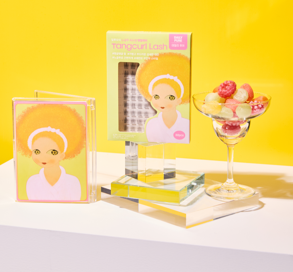 일루모이 노글루 속눈썹 간편 셀프 아이래쉬 탱컬래쉬 데일리퓨어 66pcs - 상품 이미지
